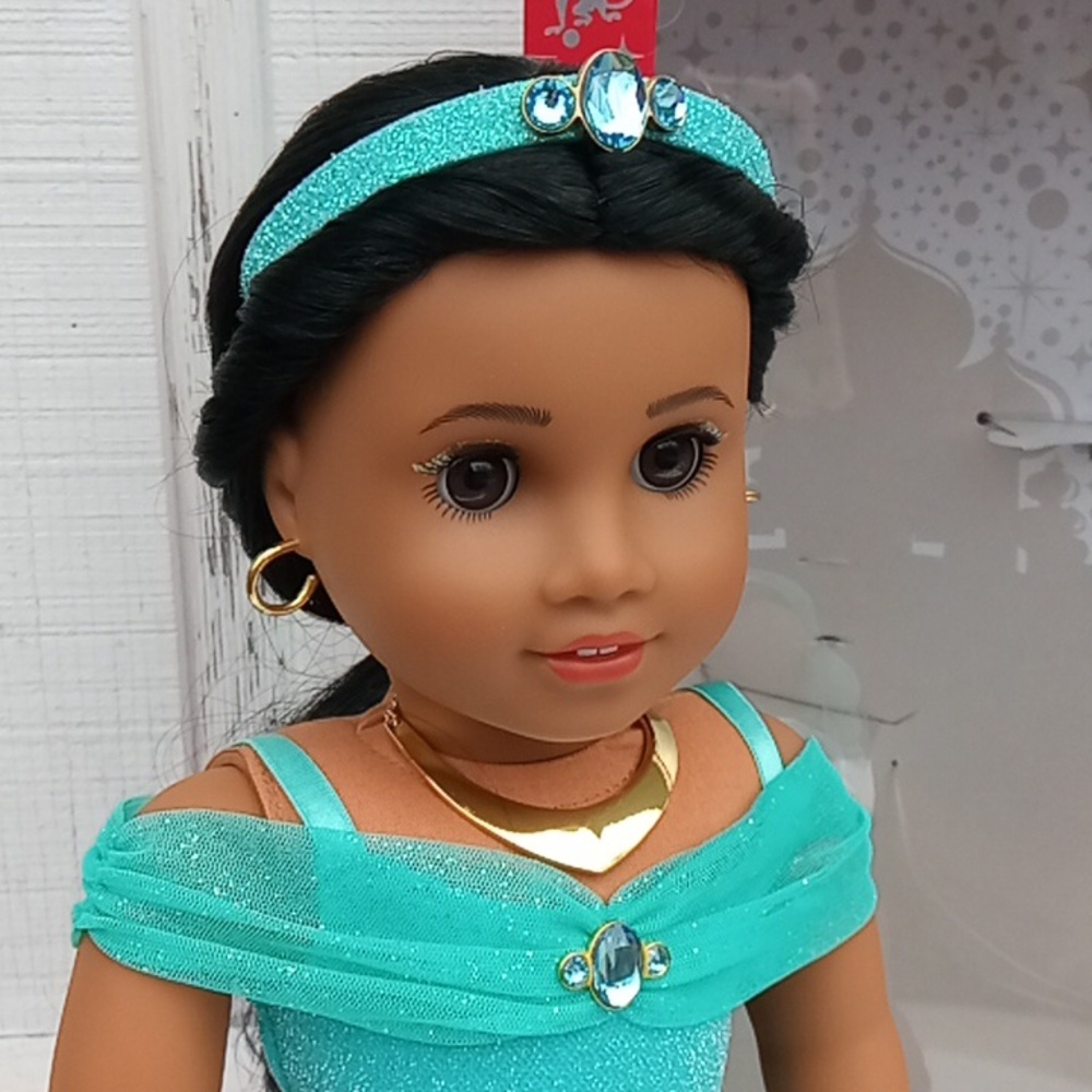 American Girl Disney Princess Jasmine Collector Series Doll With Original Box - Picture 2 of 16
